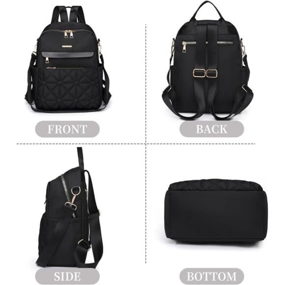 Womens Backpack Purse Waterproof Nylon Designer Ladies Casual main image 6